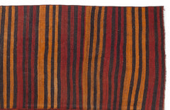 Girit Bej Çizgili Yün El Dokuma Halısı 175 x 270 Apex Unique