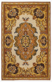 Kırmızı Anadolu Geometrik Klasik Yün Halı 197x313 - Özel Seri