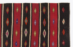 Girit Bej Çizgili Yün El Dokuma Halısı 178 x 290 Apex Unique