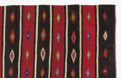 Girit Bej Çizgili Yün El Dokuma Halısı 178 x 290 Apex Unique