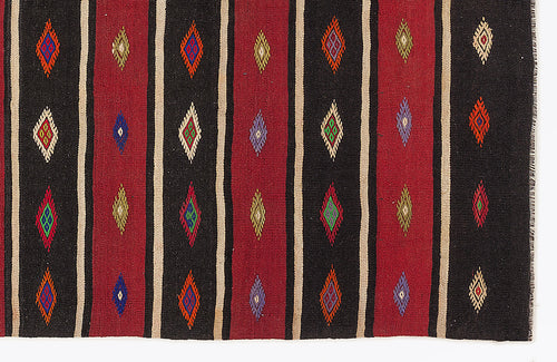 Girit Bej Çizgili Yün El Dokuma Halısı 178 x 290 Apex Unique