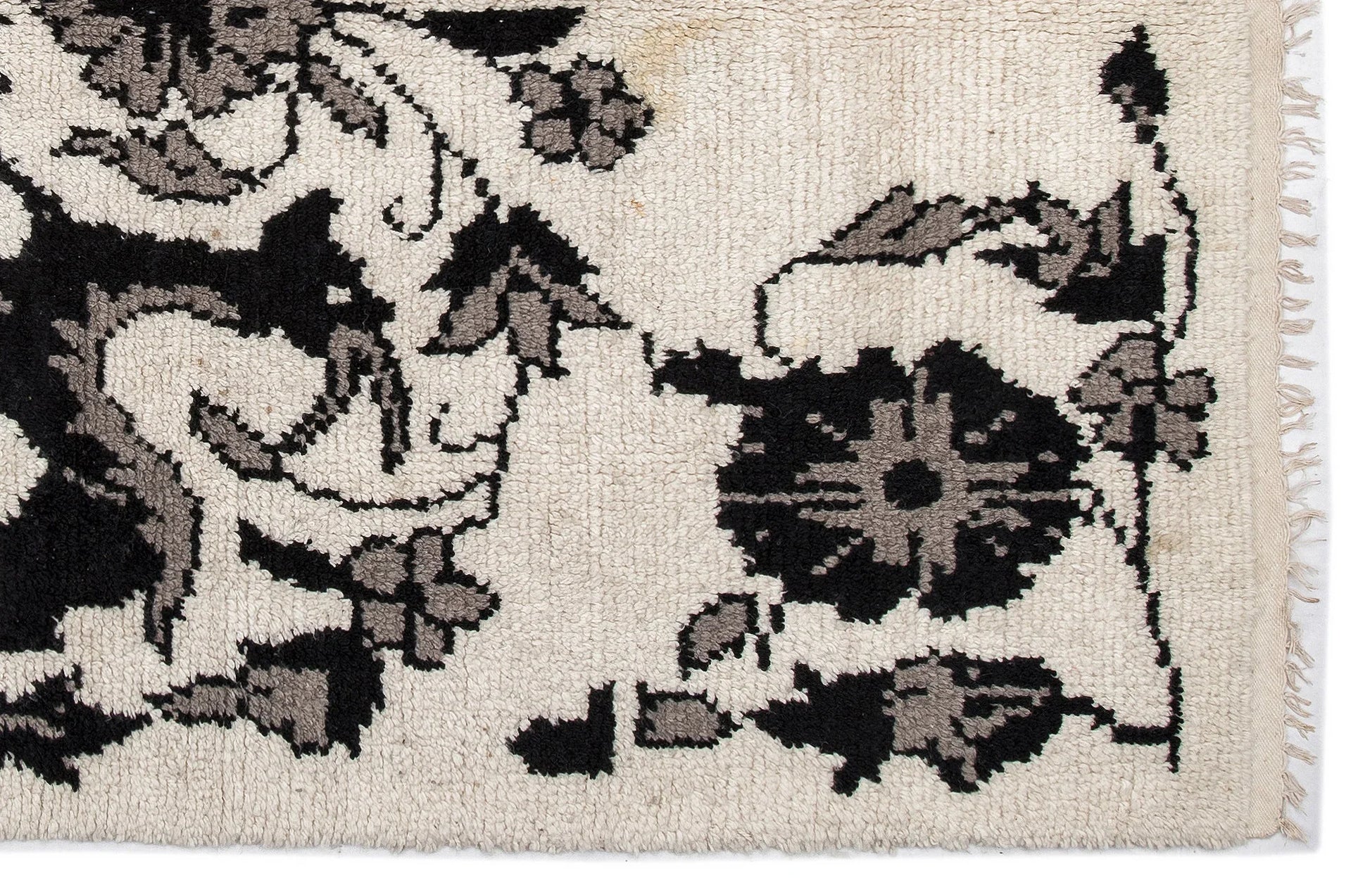 Bej Bohem Modern Yün Halı 157x200