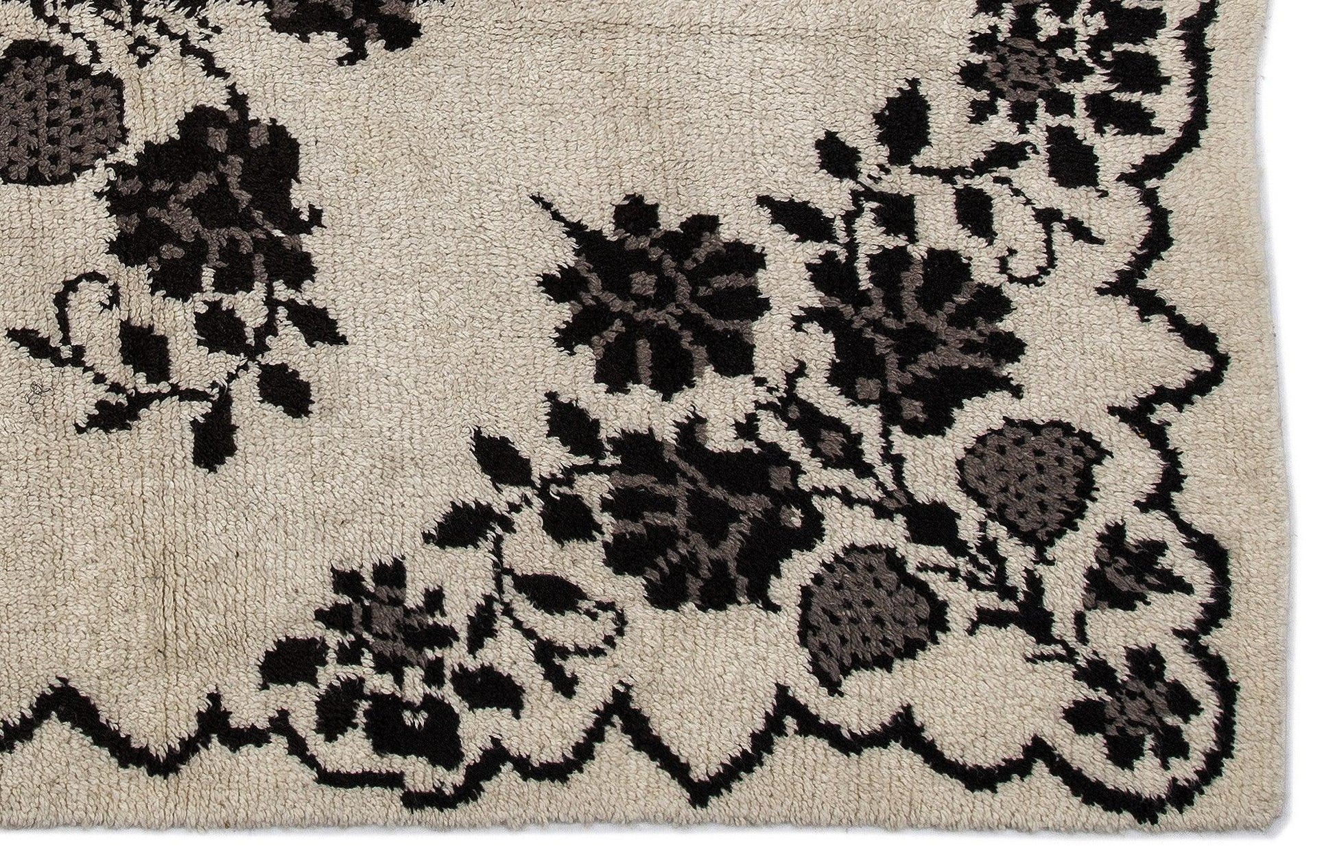 Bej Bohem Modern Yün Halı 150x220