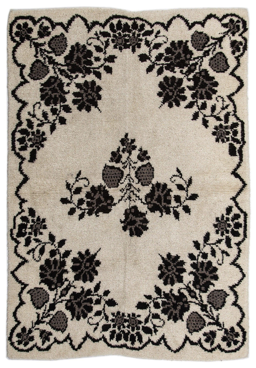 Bej Bohem Modern Yün Halı 150x220