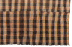 Girit Bej Çizgili Yün El Dokuma Halısı 210 x 284 Apex Unique