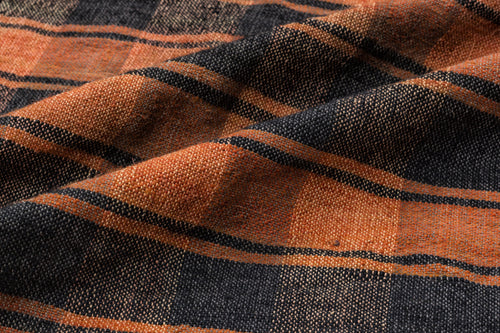 Girit Bej Çizgili Yün El Dokuma Halısı 210 x 262 Apex Unique