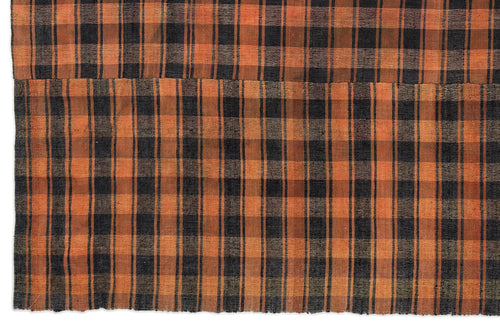 Girit Bej Çizgili Yün El Dokuma Halısı 210 x 262 Apex Unique