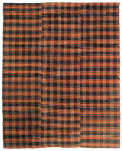 Girit Bej Çizgili Yün El Dokuma Halısı 210 x 262 Apex Unique