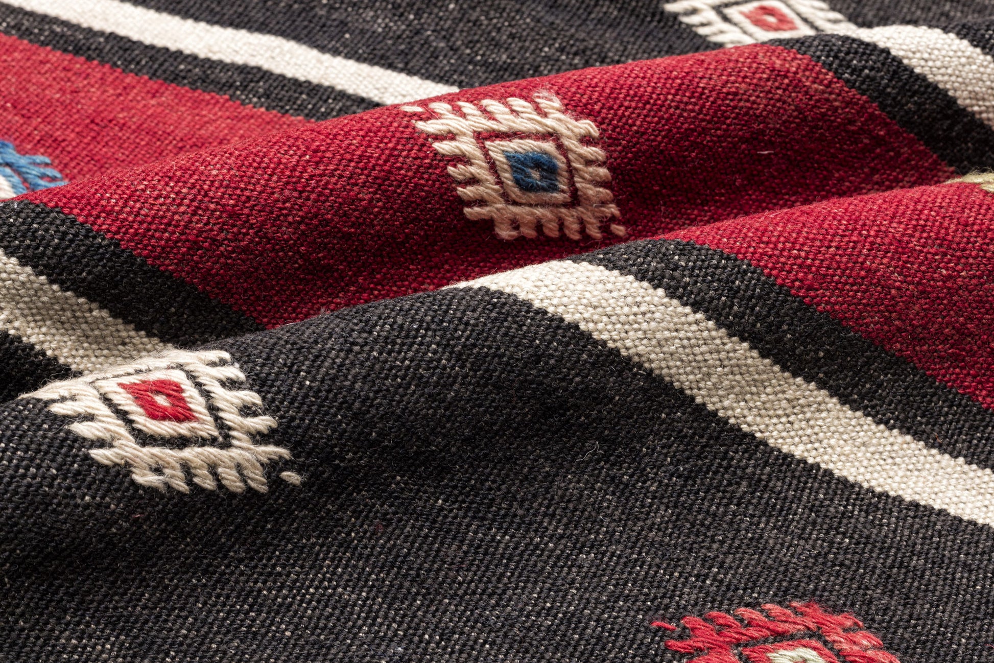 Girit Bej Çizgili Yün El Dokuma Halısı 170 x 300 Apex Unique