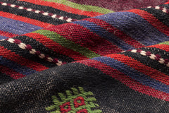 Girit Bej Çizgili Yün El Dokuma Halısı 185 x 350 Apex Unique