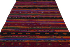 Girit Bej Çizgili Yün El Dokuma Halısı 175 x 347 Apex Unique