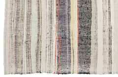 Girit Bej Çizgili Yün El Dokuma Halısı 206 x 248 Apex Unique