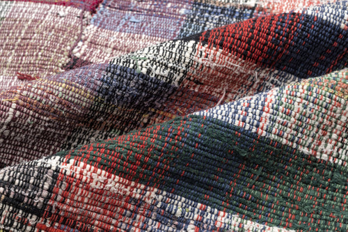 Girit Bej Çizgili Yün El Dokuma Halısı 220 x 337 Apex Unique