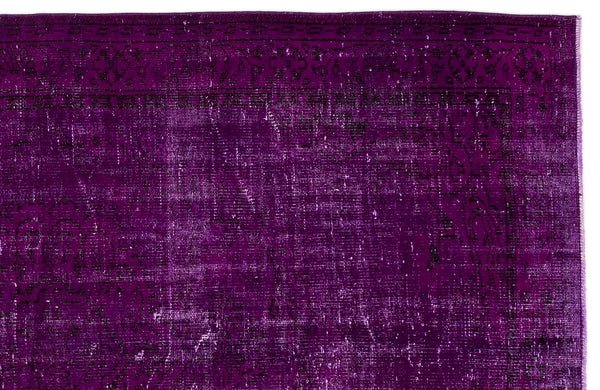 Pembe Isparta Klasik Çiçekli Yün Halı 178x268 - Özel Seri