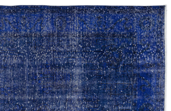 Mavi Anadolu Çiçekli Yün Halı 189x318 - Özel Seri