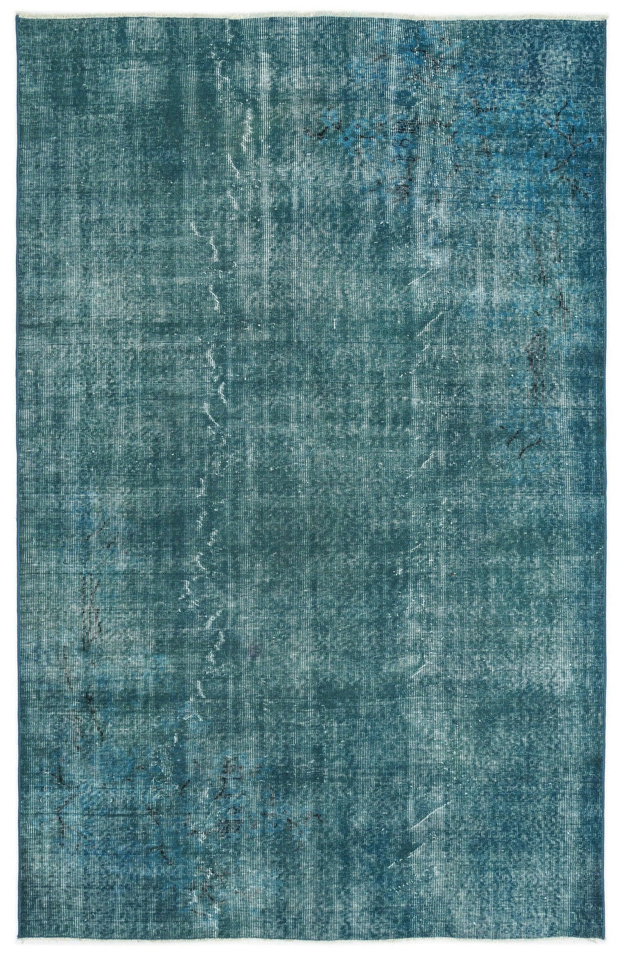 Beyaz Gri Eskitme Modern Yün Halı 172x269