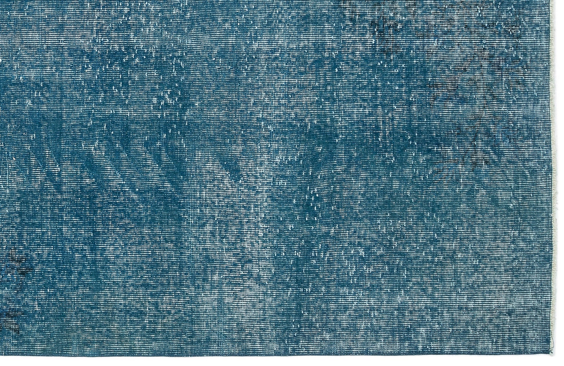 Atina Turkuaz Eskitme Yün El Dokuma Halısı 149 x 277 Apex Unique