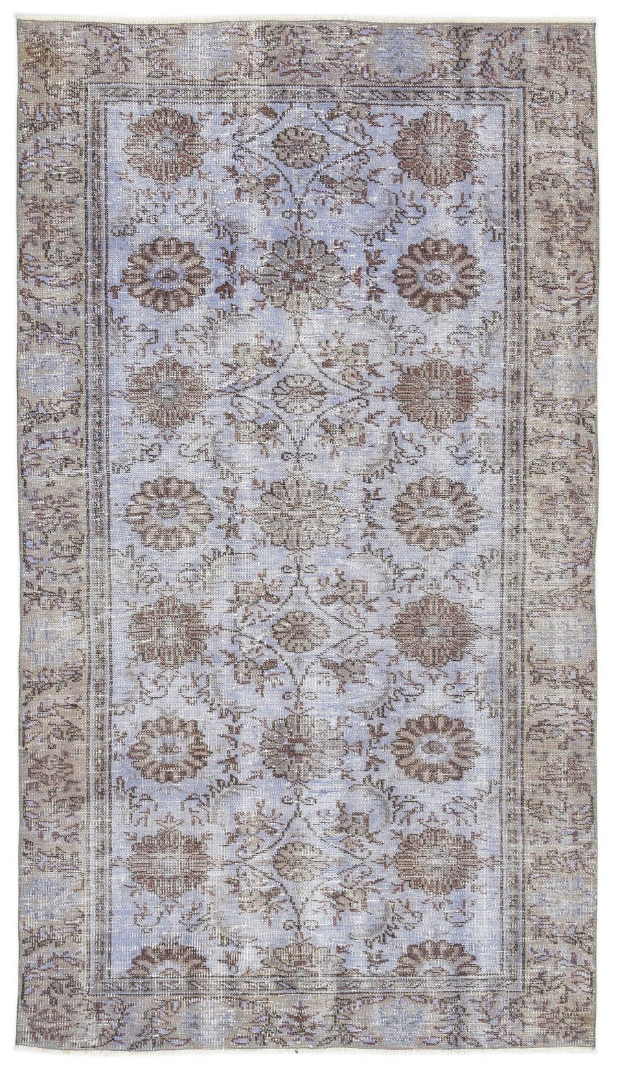 Bej Anadolu Geometrik Yün Halı 143x254 - Özel Seri