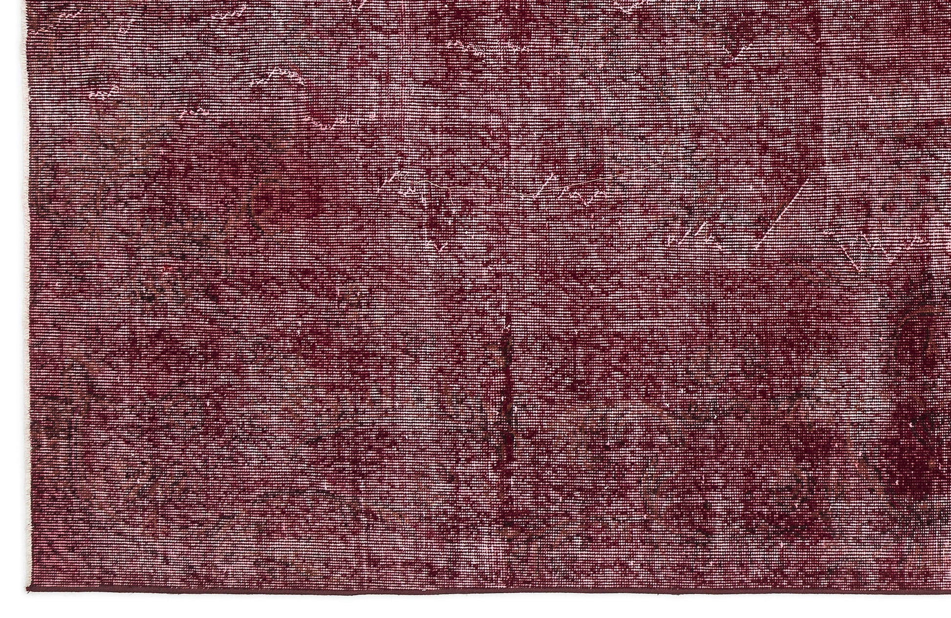 Atina Kırmızı Eskitme Yün El Dokuma Halısı 178 x 279 Apex Unique