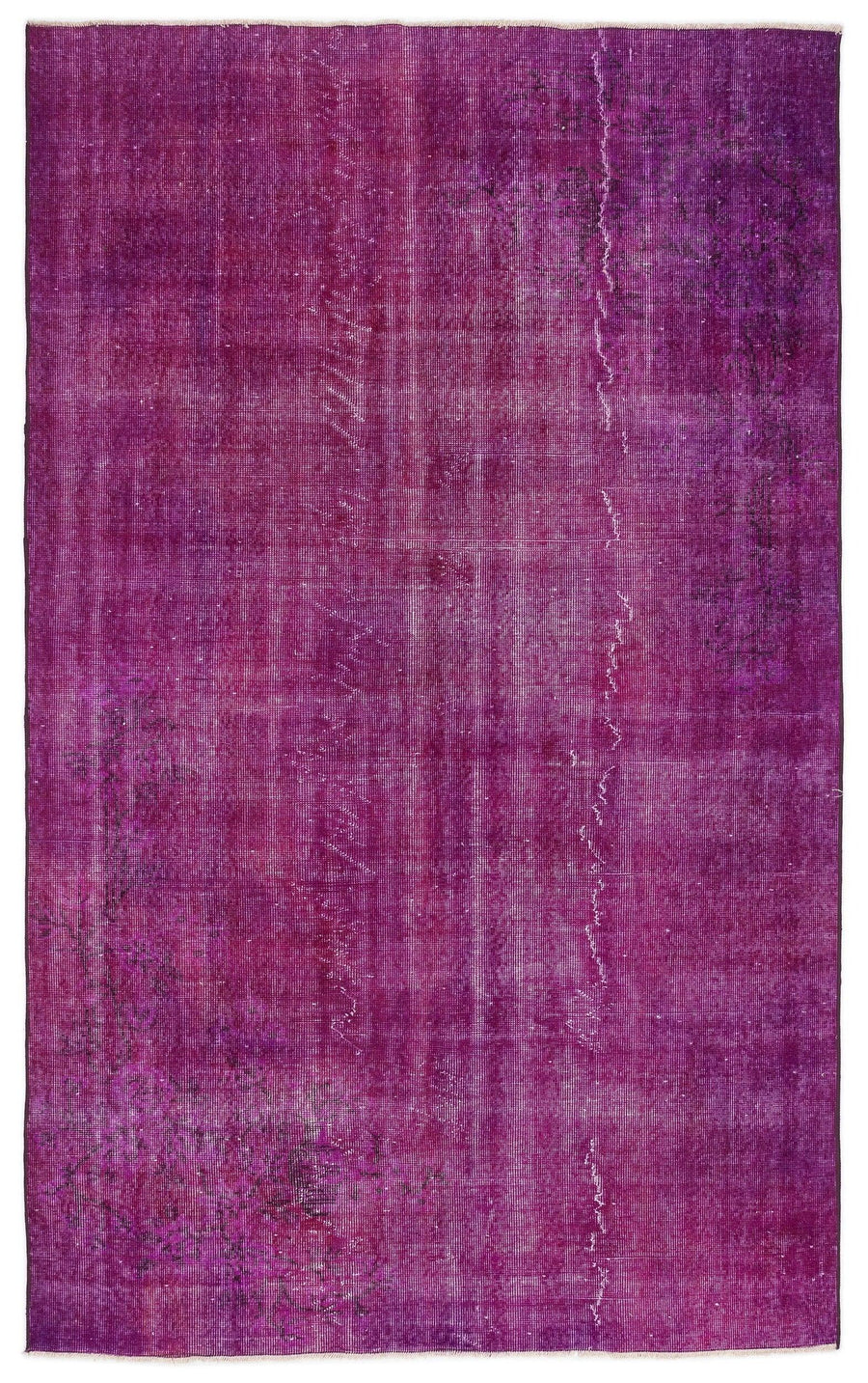 Pembe Anadolu Eskitme Klasik Yün Halı 174x283 - Özel Seri