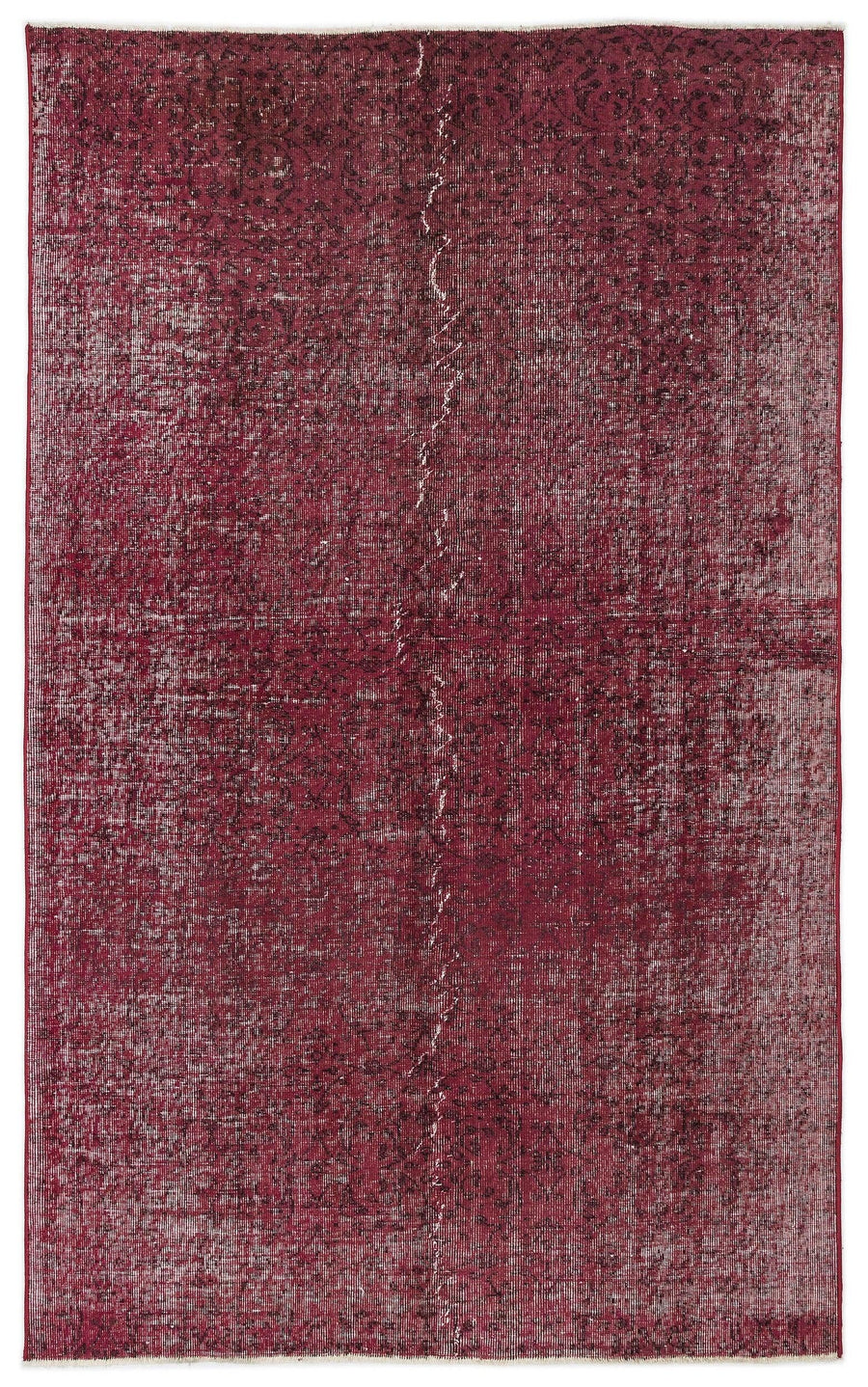 Kırmızı Anadolu Bohem Klasik Yün Halı 155x254 - Özel Seri
