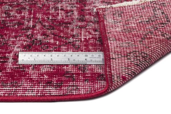 Kırmızı Anadolu Bohem Klasik Yün Halı 155x254 - Özel Seri