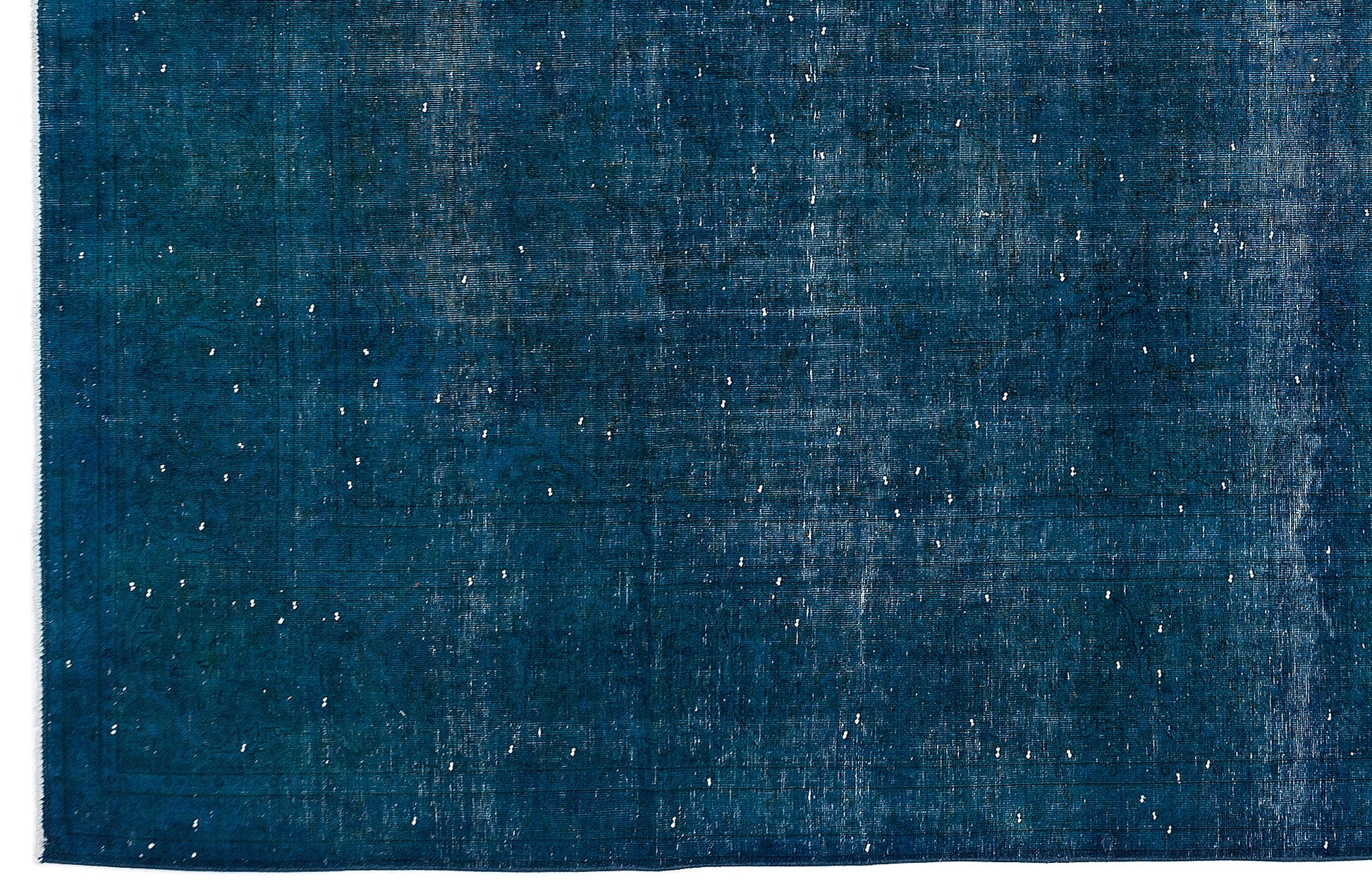 Epir Turkuaz Eskitme Yün El Dokuma Halısı 294 x 402 Apex Unique