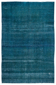 Epir Turkuaz Eskitme Yün El Dokuma Halısı 280 x 437 Apex Unique