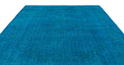 Epir Turkuaz Eskitme Yün El Dokuma Halısı 288 x 395 Apex Unique