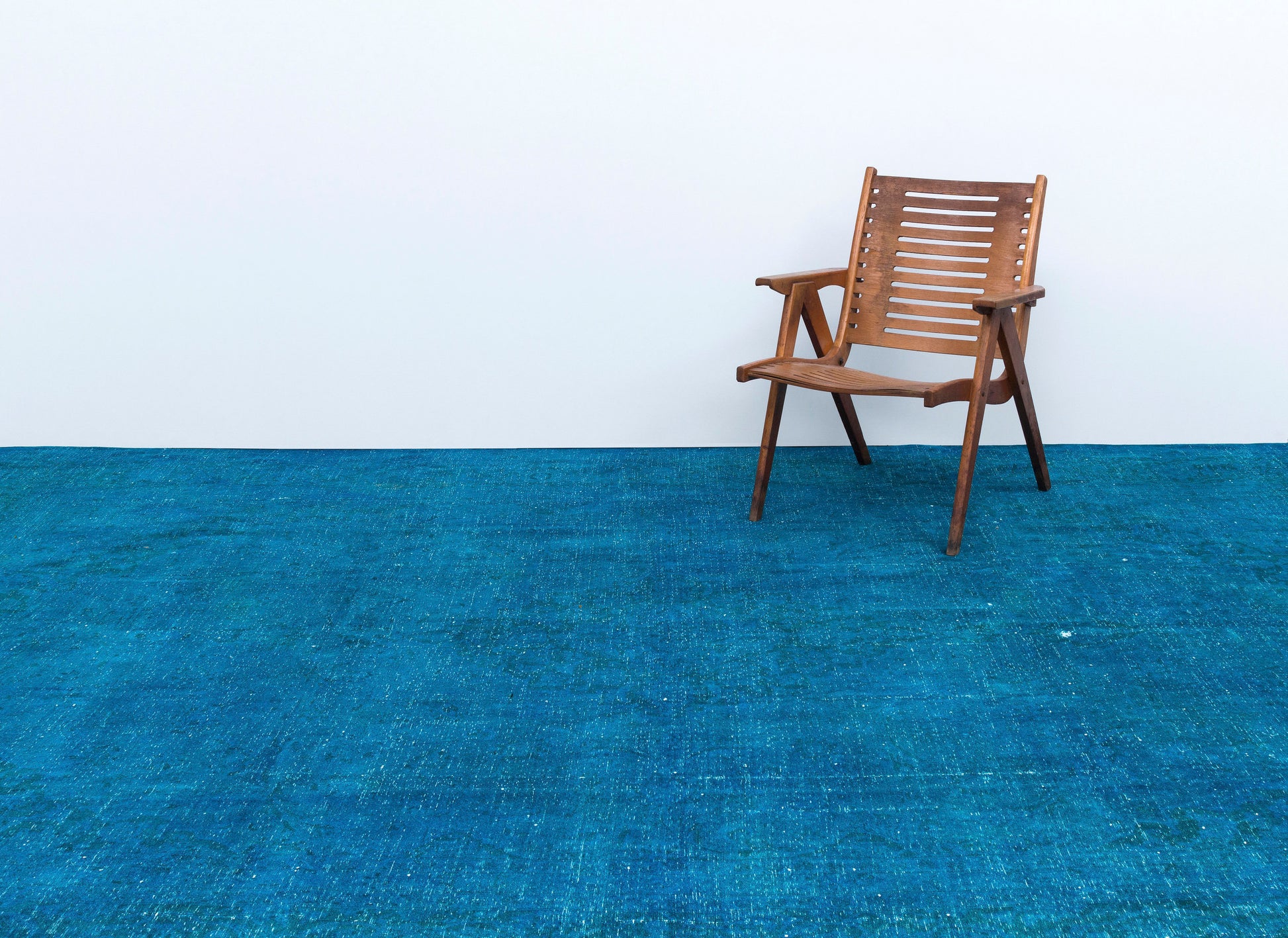 Epir Turkuaz Eskitme Yün El Dokuma Halısı 288 x 395 Apex Unique