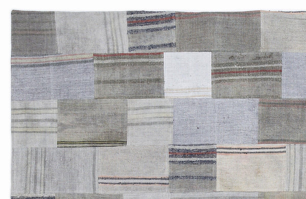 Bej Anadolu Geometrik Modern Yün Halı 160x230 - Özel Seri