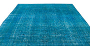 Epir Turkuaz Eskitme Yün El Dokuma Halısı 286 x 374 Apex Unique