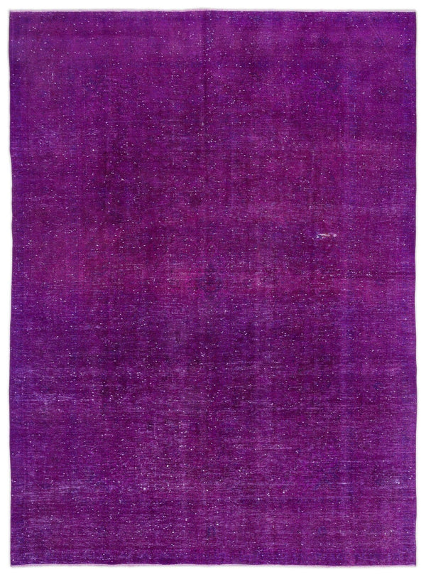 Pembe Bohem Eskitme Yün Halı 288x394
