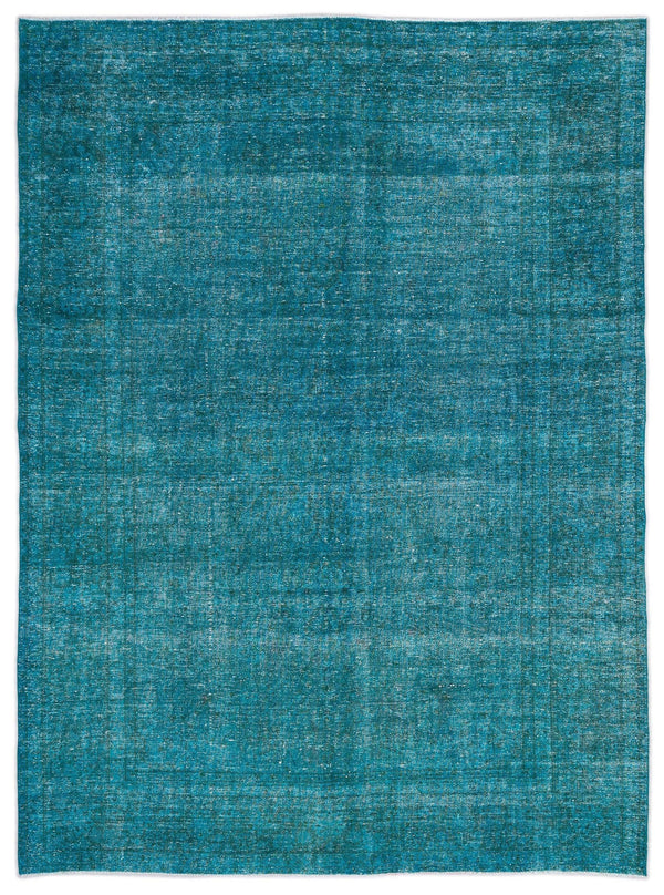 Beyaz Krem Eskitme Modern Yün Halı 287x384