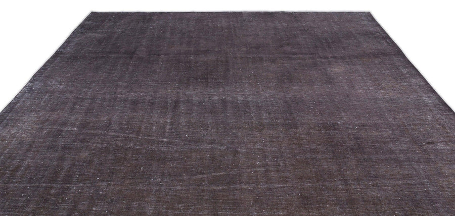 Gri Eskitme Modern Yün Halı 291x400
