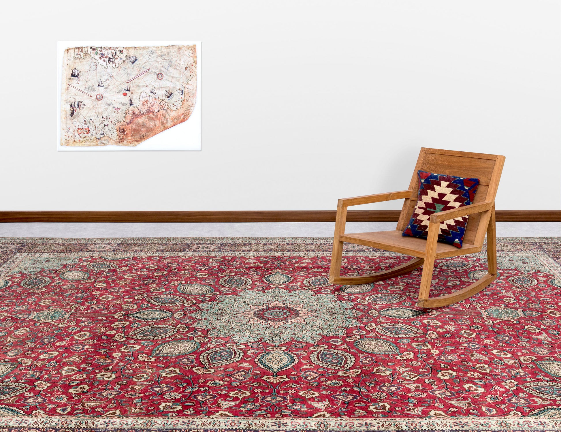 Epir Bej Eskitme Yün El Dokuma Halısı 280 x 382 Apex Unique