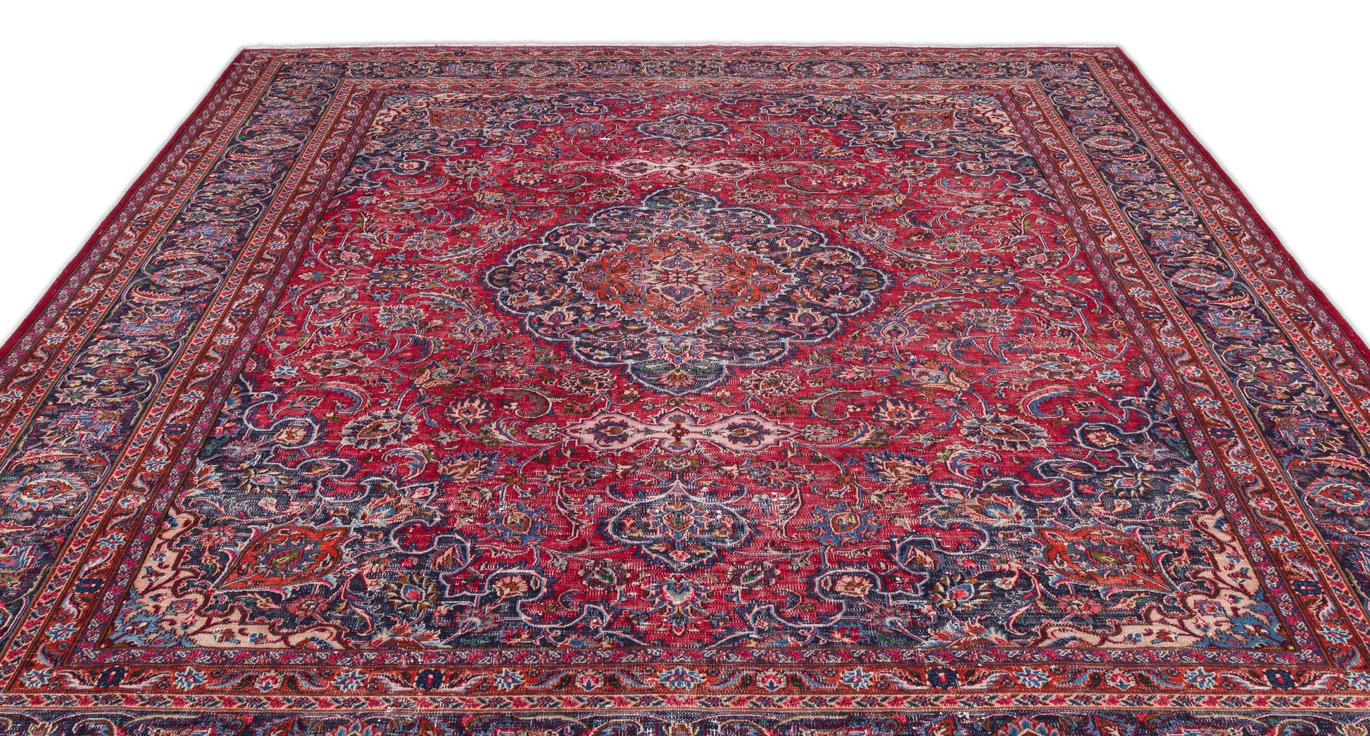 Epir Bej Eskitme Yün El Dokuma Halısı 298 x 387 Apex Unique