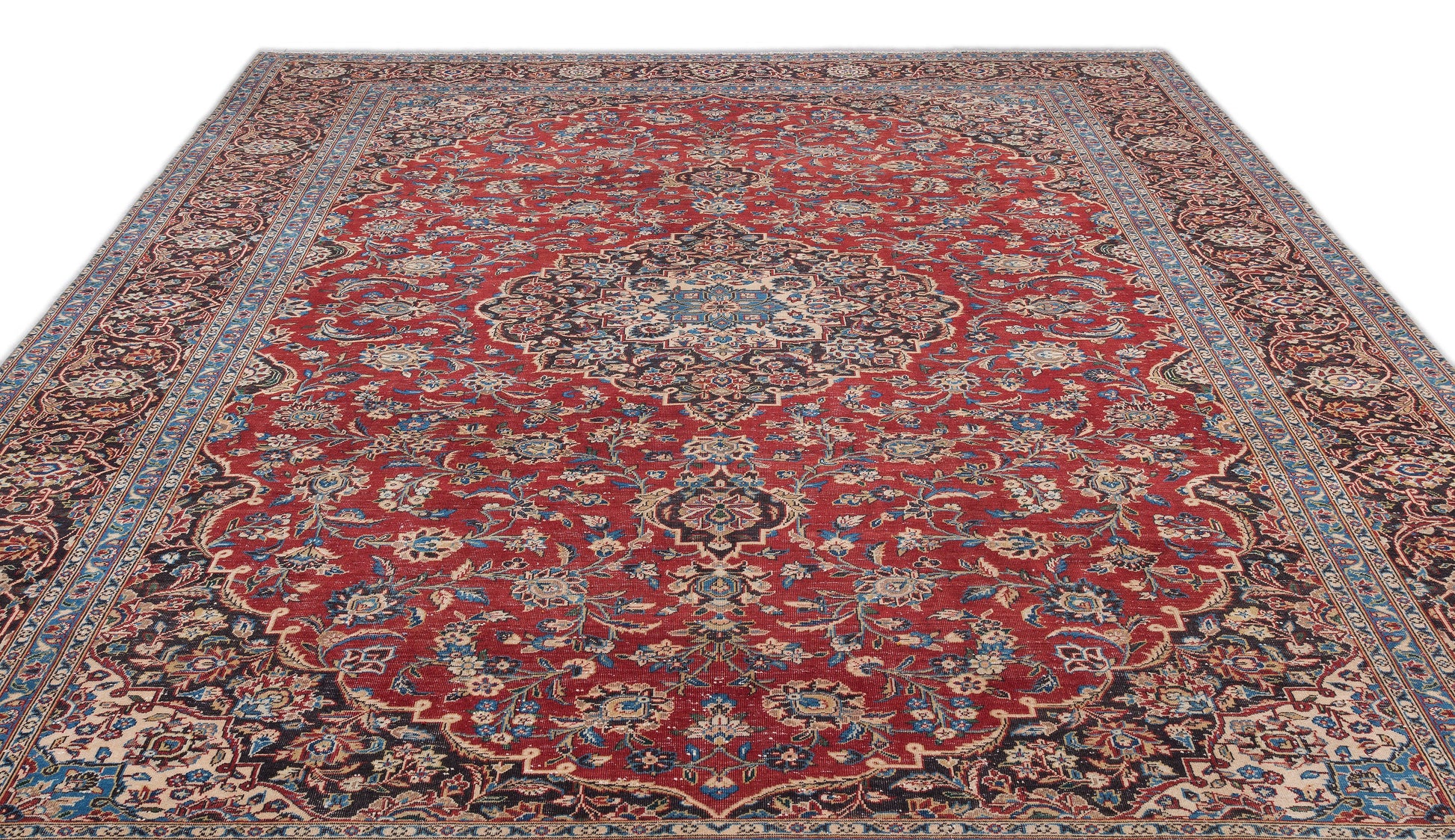 Epir Bej Eskitme Yün El Dokuma Halısı 290 x 402 Apex Unique