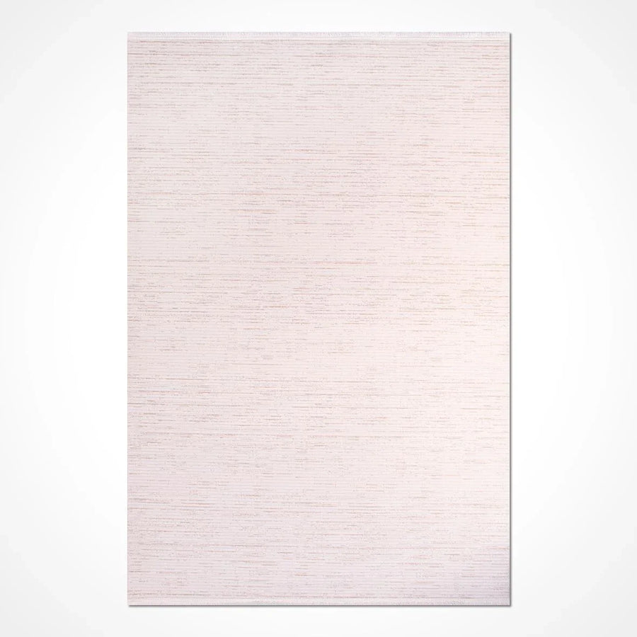 Cream and Beige Modern Abstract Area Rug – alternate angle