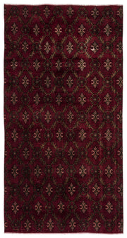 Atina Bordo Eskitme Yün El Dokuma Halısı 147 x 284 Apex Unique