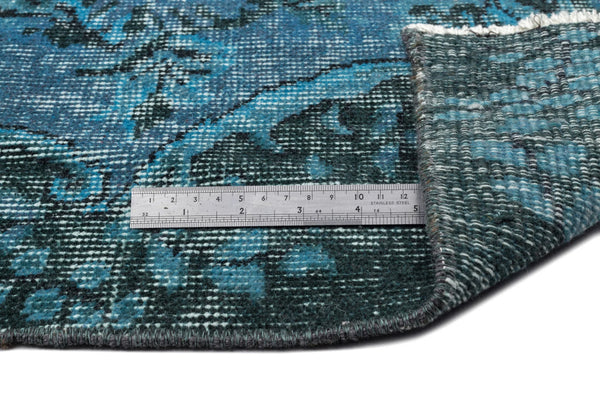 Gri Krem Eskitme Klasik Yün Halı 193x283