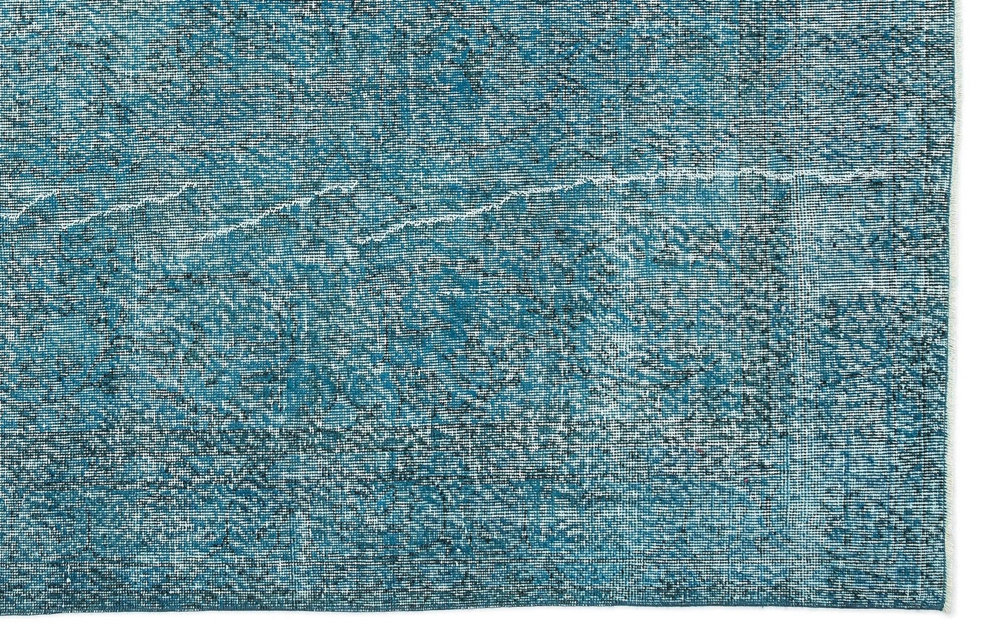 Beyaz Gri Eskitme Geometrik Yün Halı 190x285