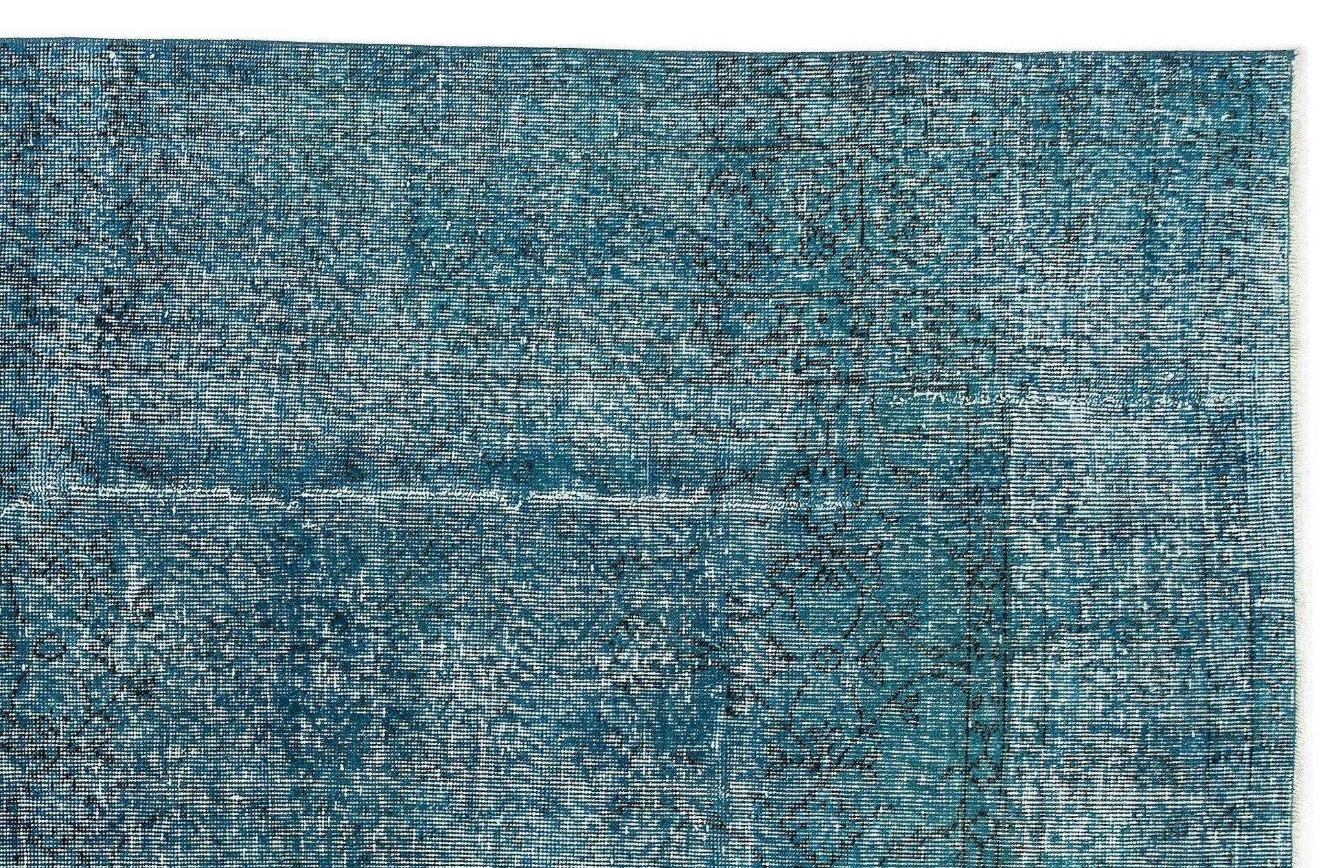 Beyaz Krem Eskitme Modern Yün Halı 208x308