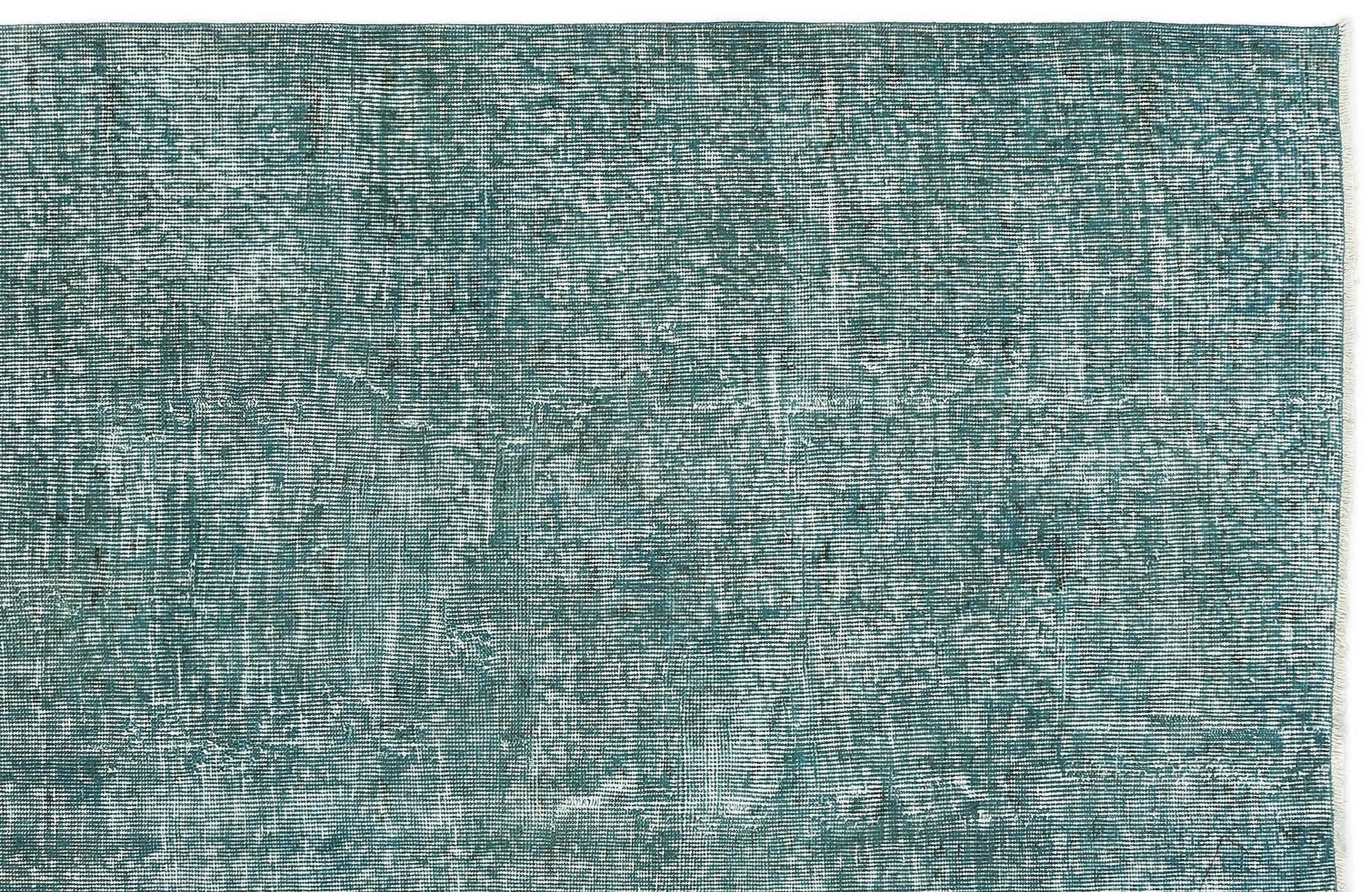 Beyaz Krem Eskitme Modern Yün Halı 116x216