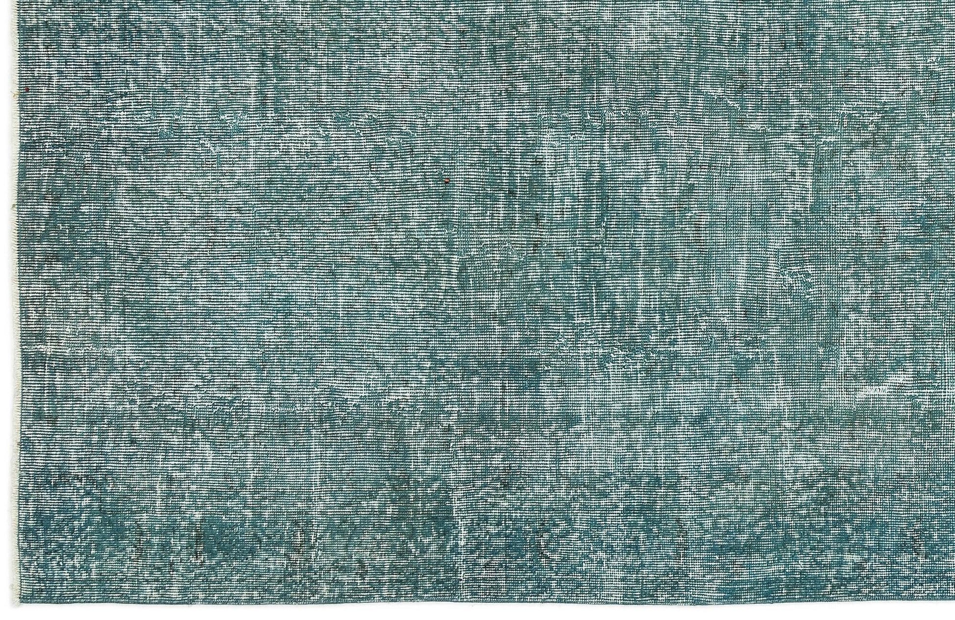 Beyaz Krem Eskitme Modern Yün Halı 116x216