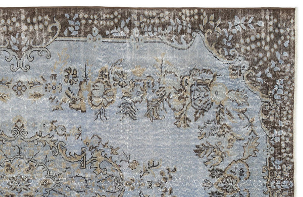Mavi Anadolu Vintage Stil Yün Halı 168x291 - Özel Seri