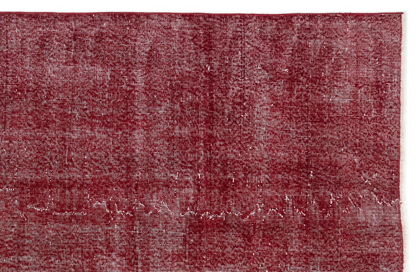 Kırmızı Anadolu Modern Yün Halı 206x305 - Özel Seri