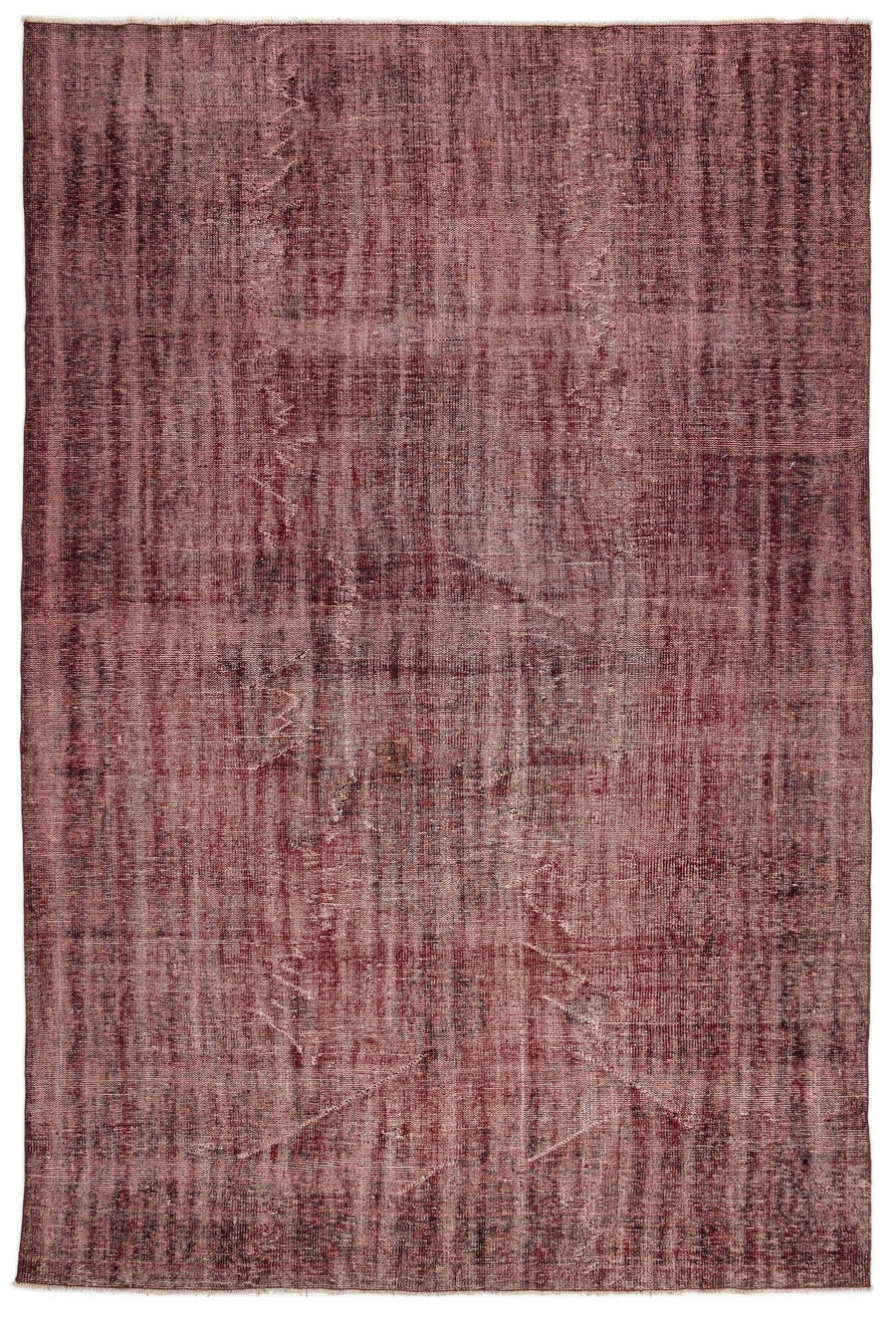 Kırmızı Anadolu Madalyonlu Modern Yün Halı 220x333 - Özel Seri