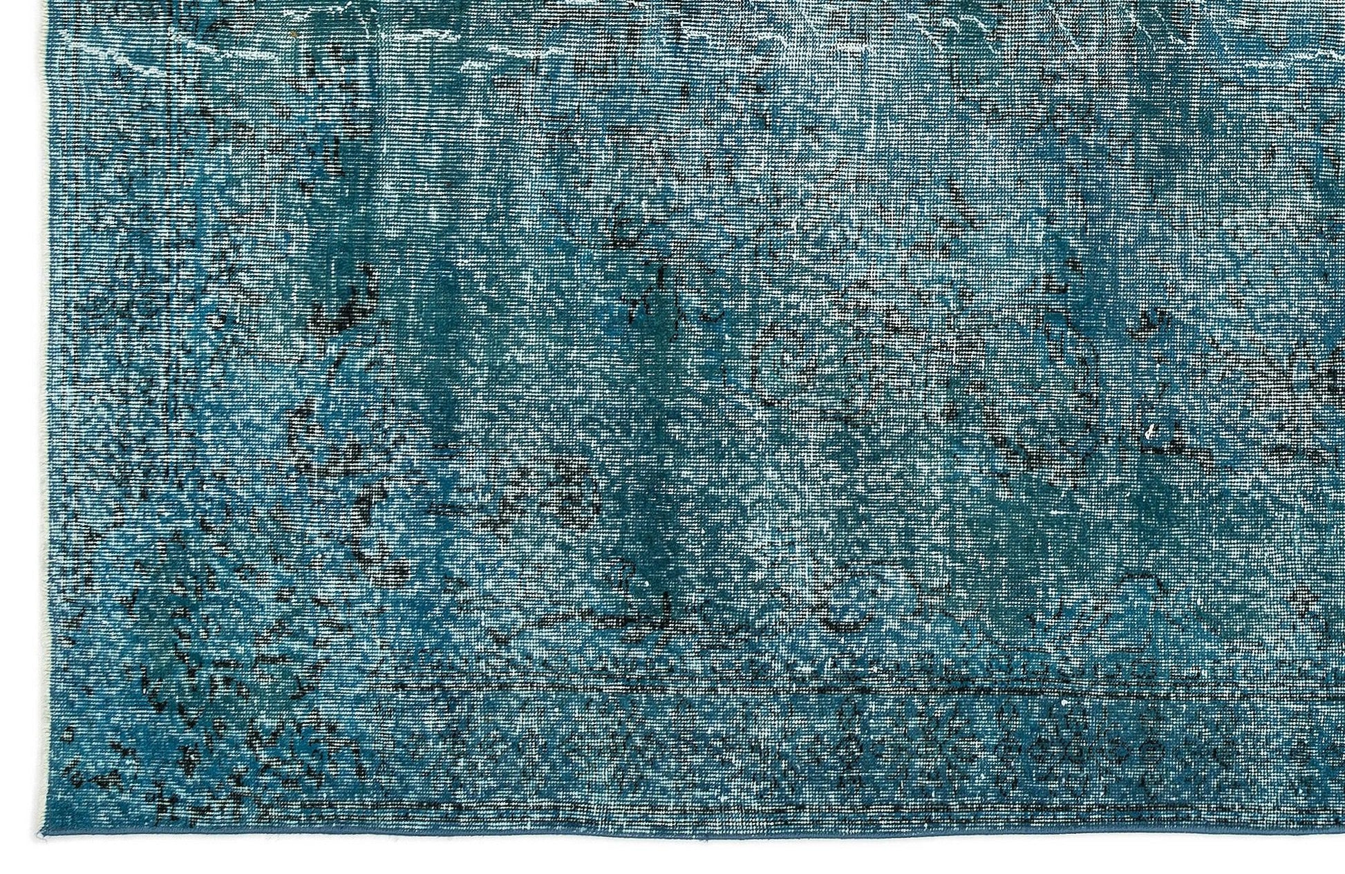 Beyaz Krem Bohem Eskitme Yün Halı 180x290
