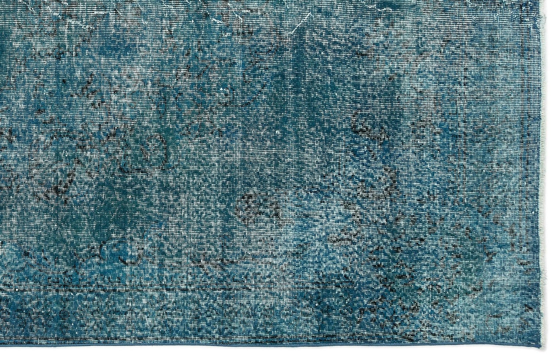 Beyaz Krem Bohem Eskitme Yün Halı 180x290